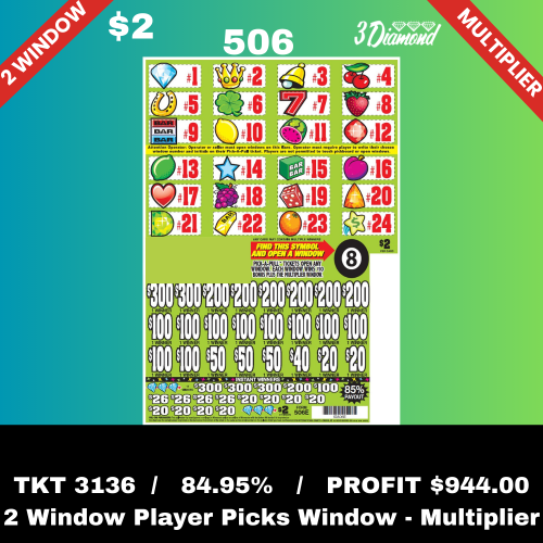 BONUS MULTIPLIER (2 WINDOW) Image