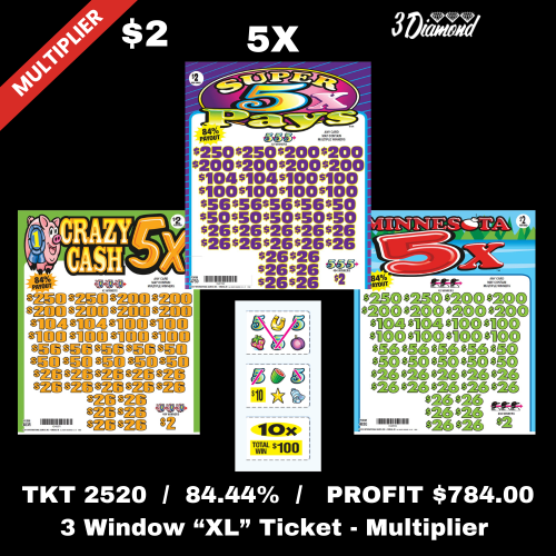 *85% EXCLUSVE SUPER 5X PAYS* Image